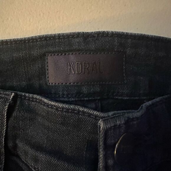 Koral high rise skinny dark wash jean 27 - Picture 2 of 10